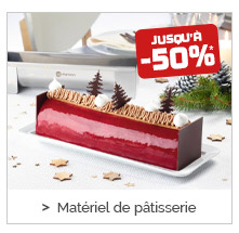 Matériel de pâtisserie jusqu'à -50%*