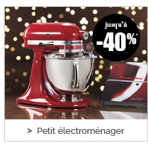 Petit électroménager jusqu'à -40%*